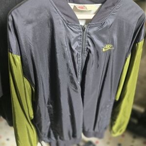 Vintage Nike Grey tag bomber jacket
